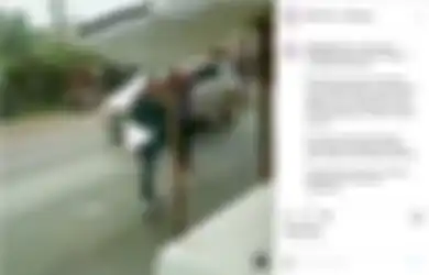 Heboh Koboi Tukang Parkir Todongkan Celurit di Tengah Kerumunan Kendaraan, Hal Sepele Ini yang Jadi Pemicunya