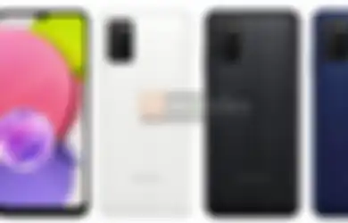 Render Terbaru Samsung Galaxy A03s Bocor, Sudah Kantongi TKDN Indonesia