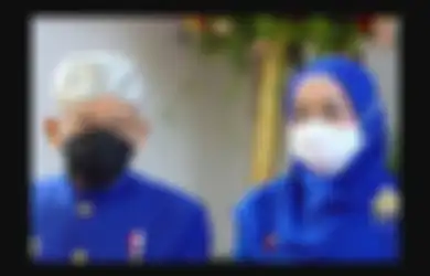 Penampilan Serasi ala Wapres Ma'ruf Amin dan Istri Saat Upacara HUT RI 2021 di Istana