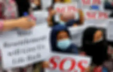 PPKM Masih Terus Diperpanjang, Pengungsi Afghanistan Banjiri Jalanan Jakarta Menuntut Ditempatkan di Negara yang Pernah Bantai Ribuan Saudara Mereka Ini