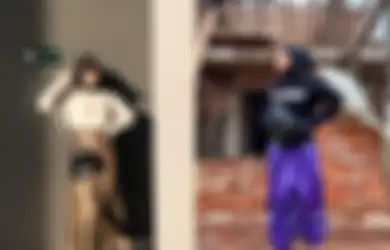 Ngetren, Ini 5 Inspirasi OOTD Hijab Pakai Rok Kulit Biar Makin Kece!