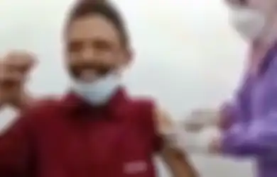 Terima Vaksinasi Covid-19, Ucapan Sumanto 'Si Manusia Kanibal' Malah Buat Gelak Tawa Para Petugas
