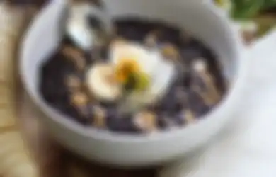 Belum Terlambat Lakukan Sekarang Kalau Baru Tahu, Rutin Makan Bubur Beras Hitam di Pagi Hari, Rasakan Manfaatnya untuk Tubuh, Salah Satunya Bantu Turunkan Berat Badan