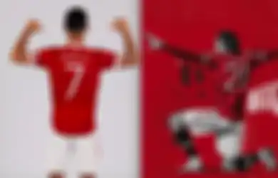 Cavani 'Ngalah' Ngasih No. 7-nya di Man United, Cristiano Ronaldo:  Trims Berat, Edi!