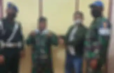 Ngegas Saat Ditanya Petugas Soal Identitas Asli, Seorang TNI Gadungan Ini Ditangkap Karena Lakukan Pelanggaran Pemalsuan, Polisi Amankan Barang Bukti Ini