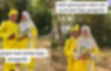 Kisah Anak Wujudkan Impian Orang Tuanya Pakai Baju Pengantin di Ulang Tahun Pernikahan yang ke 53, Terungkap Alasan Sedih di Baliknya yang Bikin Mewek!