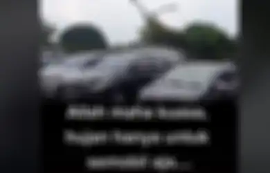 Viral Video Hujan Hanya Guyur Satu Mobil, BMKG: Sangat Kecil Kemungkinan Terjadi