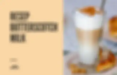 Mau Bikin Butterscotch Milk Seperti di Cafe? Coba Resep Ini Yuk!