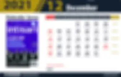 Termasuk Hari Transmigrasi, Cek Kalender Bulan Desember 2021 Lengkap dengan Hari-hari Peringatan Nasional dan Internasional Lainnya