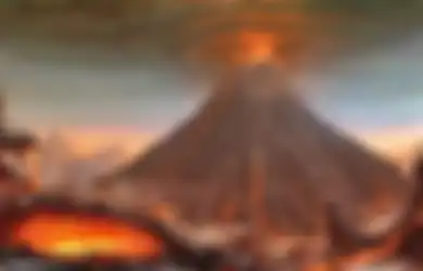 Jika di Indonesia Ledakan Gunung Bagaikan Bom Waktu yang Menunggu Kapan Meledak, di China Ledakan Gunung Justru Bak Malapateka yang Hancurkan Kerajaan