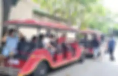 Foto Penampakan Mobil Listrik Wisata di Solo Dikritik, Kabarnya Bisa Seret Gibran Rakabuming Masuk Pengadilan