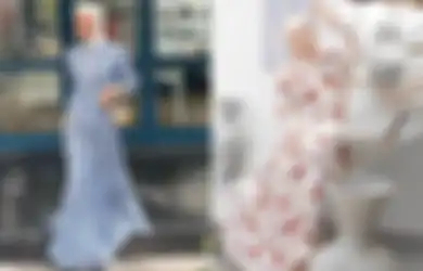 7 Model Dress Floral Santun Buat Lebaran 2022. Modis dan Anggun!