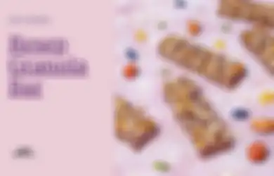 Resep Granola Bar Camilan Rendah Kalori Tinggi Serat. Enak Banget!