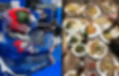 Makan Nasi Putih Pakai Lauk Nasi Goreng, Begini Sederet Tingkah Kocak Pembalap MotoGP 2022 di Mandalika, Ada yang Kaget Melihat Tokek