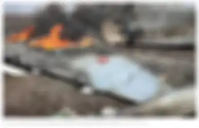 Dibanggakan Setinggi Langit oleh Vladimir Putin Sebagai Senjata Siluman, Siapa Sangka Jet Tempur Rusia Seharga Rp716 Miliar Ini Berhasil Ditembak Jatuh dan Hancur Terbakar
