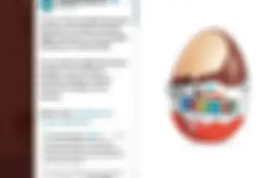 Diduga Tercemar Bakteri Salmonela, Jajajan Telur Cokelat Kinder Bikin Geger Pemerintah Inggris, Para Orang Tua Diperintahkan Waspada