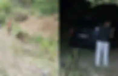 Tersesat di Jalan Bebatuan yang Bahkan Sulit Dilewati Motor, Mobil Pemudik Ini Viral Tiba-tiba Ditemukan di dalam Hutan Brebes, Warga: Kalau Nggak Ada Makhluk Iseng, Nggak Bisa Lewat Sini