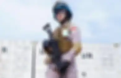 Parasnya Ayu Jadi Sorotan, Inilah Potret Brigpol Iis Mulya yang Jadi Pasukan Perdamaian PBB di Afrika Tengah, Ternyata Sudah Jadi Polisi Selama 13 Tahun
