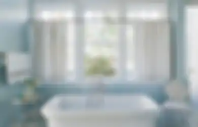 Bikin Kamar Mandi ala Spa di Rumah dengan 6 Gaya Tirai Ini Yuk