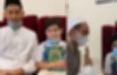 Baru 2 Hari Jadi Santri, Rafathar Nangis Kejer hingga Matanya Sembab, Sosok Ini Sampai Turun Tangan Tenangkan dan Bujuk Putra Sulung Sultan Andara