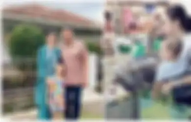 Sudah Tidak Pernah Tampil di Layar Kaca, Artis Ini Kini Kepergok Blusukan Gendong Anak di Pasar, Kehidupan Sederhananya Bersama Suami Jadi Sorotan!