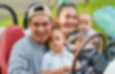 Innalillahi, Baim Wong dan Keluarga Mengalami Tabrakan hingga Mobil Ringsek, Begini Kondisinya