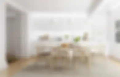 Perpaduan Warna Putih dan Kayu di Ruang Makan, Tidak Hanya Abadi, tetapi Juga Trendi