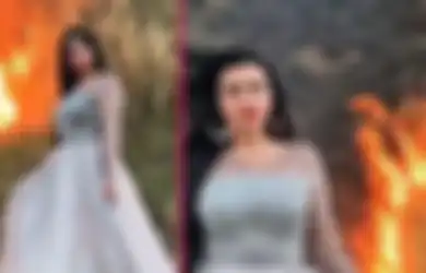 Demi Konten, Seleb Tiktok Pakistan Sengaja Pose Dekat Kebakaran Hutan
