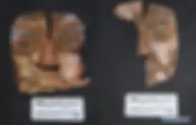 Patung Kayu dengan Ornamen Wajah Emas dan Perak Ditemukan di Makam Dataran Tinggi Tibet, Milik Siapakah Itu?