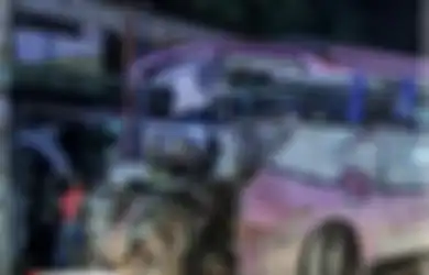 Enteng Bilang Rem Blong, Sopir Bus Pandawa yang Alami Kecelakaan Maut di Ciamis Diburu Polisi, Foto Kondisinya Bikin Penasaran