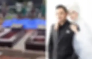 Batu Marmer Hitam Terpasang, Saat Doddy Sudrajat Koar-koar Mau Pindahkan Makam, Kuburan Vanessa Angel Diam-diam Diperbaiki Juragan 99