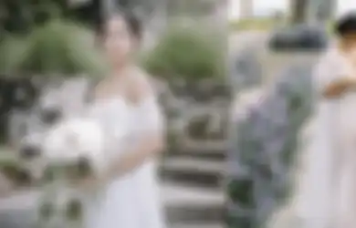 Rayakan Resepsi di Bali, Maudy Ayunda Tampil Anggun dan Mempesona!