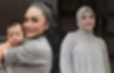 Masih Bayi tapi Ekspresi Wajahnya Kerap Bikin Orang Lain Kesal, Aurel Hermansyah Nasihati Ameena saat Raut Mukanya Kepergok Begini pada sang Bidan: Ayo, Nggak Boleh