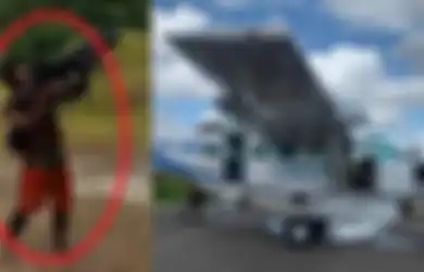 Kibarkan Bendera Bintang Fajar di Bandara Kenyam, KKB Papua Koar-koar Tebar Ancaman Jika Hal Ini Tetap Dilakukan, 'Kami Akan Bakar dan Tembak Pesawat'