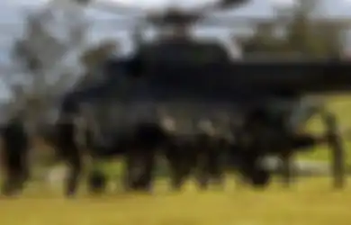 Letaknya di Hutan Rimba, Markas KKB Papua Hancur Digempur TNI-Polri, Anggota OPM Panik saat Helikopter Terbang Persis di Atas Lokasi Persembunyian