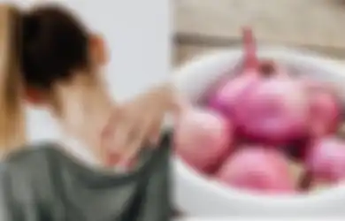 Menggosokkan Bawang Merah ke Leher Belakang, Ternyata Banyak Manfaat