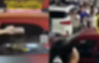 Suaminya Ketangkap Basah Berduaan dengan Wanita Lain, Istri Marah-marah di Jalan hingga Hantam Kaca Mobil Pakai Batu Bata, Fakta Terkuak soal Kondisi Rumahtangganya