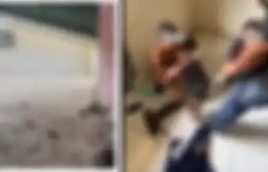 'Wes Mantap Malah Maktratap', Viral Adegan Saling Tindih 2 Remaja di Bangunan Kosong, Video Penggerebekan Viral