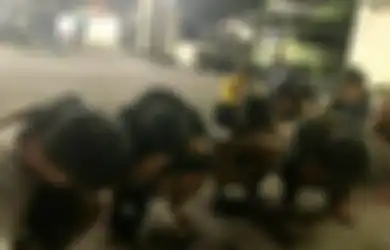 Tawuran Pelajar Pecah Sampai Masuk Perumahan, Untungnya Dihentikan Warga Komplek, 17 Remaja pun Diamankan