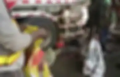 Penyebab Kecelakaan Maut Cibubur Dibeberkan, Begini Foto Penampakan Anggota TNI AL yang Tewas di Kolong Truk Pertamina