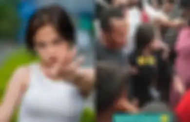 Baru Jadi Artis Kemarin Sore, Sikap Jeje Slebew yang Mencak-mencak saat Dikerumuni Banyak Orang di Citayam Fashion Week Disorot, Warganet: Biasa Aja Kali