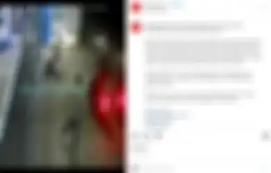 Viral! Detik-detik Aksi Nekat Gengster Terekam CCTV, Satu Orang Luka di Perut Akibat Disabet Celurit, Warganet: Ini Bukan Gengster Tapi Pengangguran