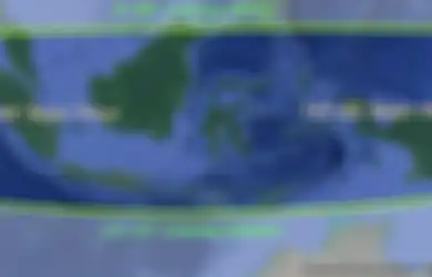 Dari Gambar Peta Fisik Peta Dunia, Inilah Letak Astronomis Indonesia, Batas Wilayah dan Pengaruhnya Terhadap Negara Ini, Termasuk Tidak Mengenal Empat Musim