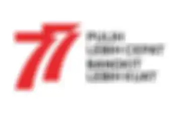 Logo HUT RI ke-77 Tahun: Menggambar Tema Kemerdekaan Indonesia Sederhana