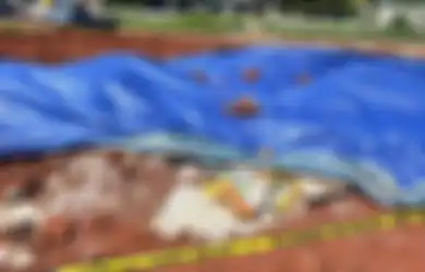 Pejabat Istana Angkat Bicara, Sembako Bansos dari Presiden yang Ditemukan Terkubur di Depok Diduga Bukan Dari Pihaknya: Tidak Pernah Kerjasama dengan JNE!