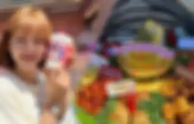 Fans Indonesia Kirim Nasi Kuning ke Lokasi Drama Korea Kim Sejeong, Intip Pesan Manis Sang Idola Yuk!