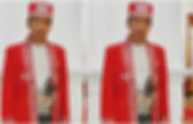Didominasi Warna Merah Lengkap dengan Sarung, Kopiah, dan Hiasan Senjata Tradisional, Ini Asal Usul Baju Adat yang Dipakai Presiden Jokowi, Maknanya Tak Main-main