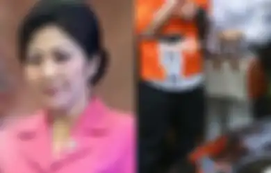 Outfit Tetap On Meski Statusnya Tersangka, Tas Jinjing Branded Seharga Puluhan Juta Milik Putri Candrawathi Jadi Sorotan Saat Proses Rekonstruksi