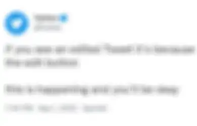 Nggak Usah Takut Typo, Twitter Lagi Uji Coba Fitur Baru, Edit Tweet!