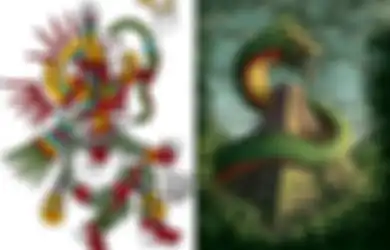 Dilahirkan dari Seorang Perawan, Inilah Quetzalcoatl Meso, Dewa Utama Meksiko Kuno, Dewa Penciptaan, Pemberi Kehidupan, Juga Simbol Kematian dan Kebangkitan